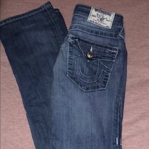 True religion lightly worn jeans